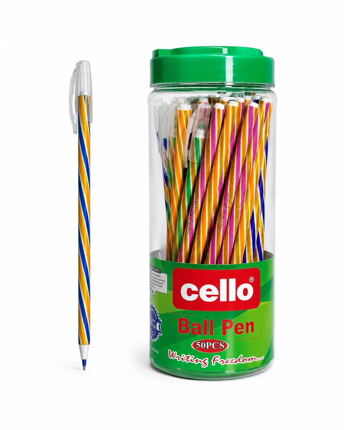 Ручка шариковая Cello в Банке 50шт