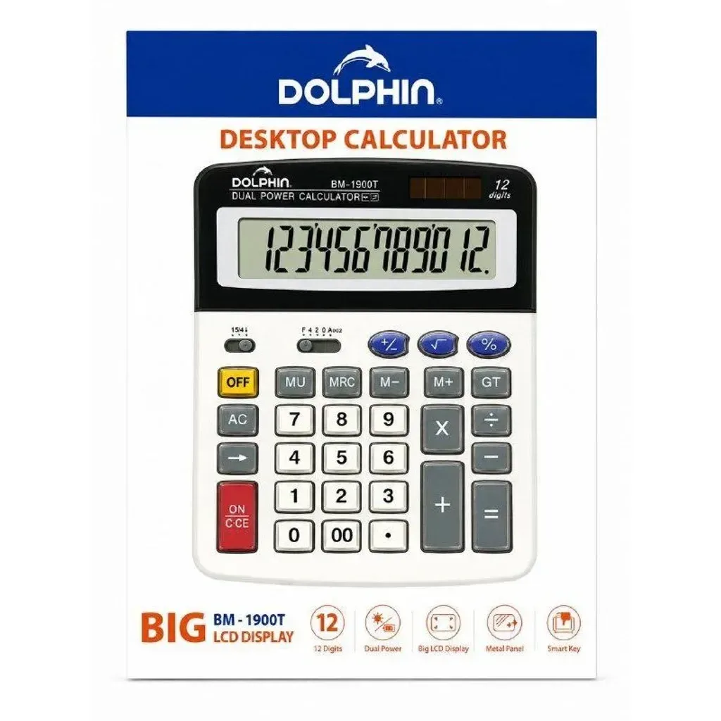 Калькулятор DOLPHIN 12 разряд