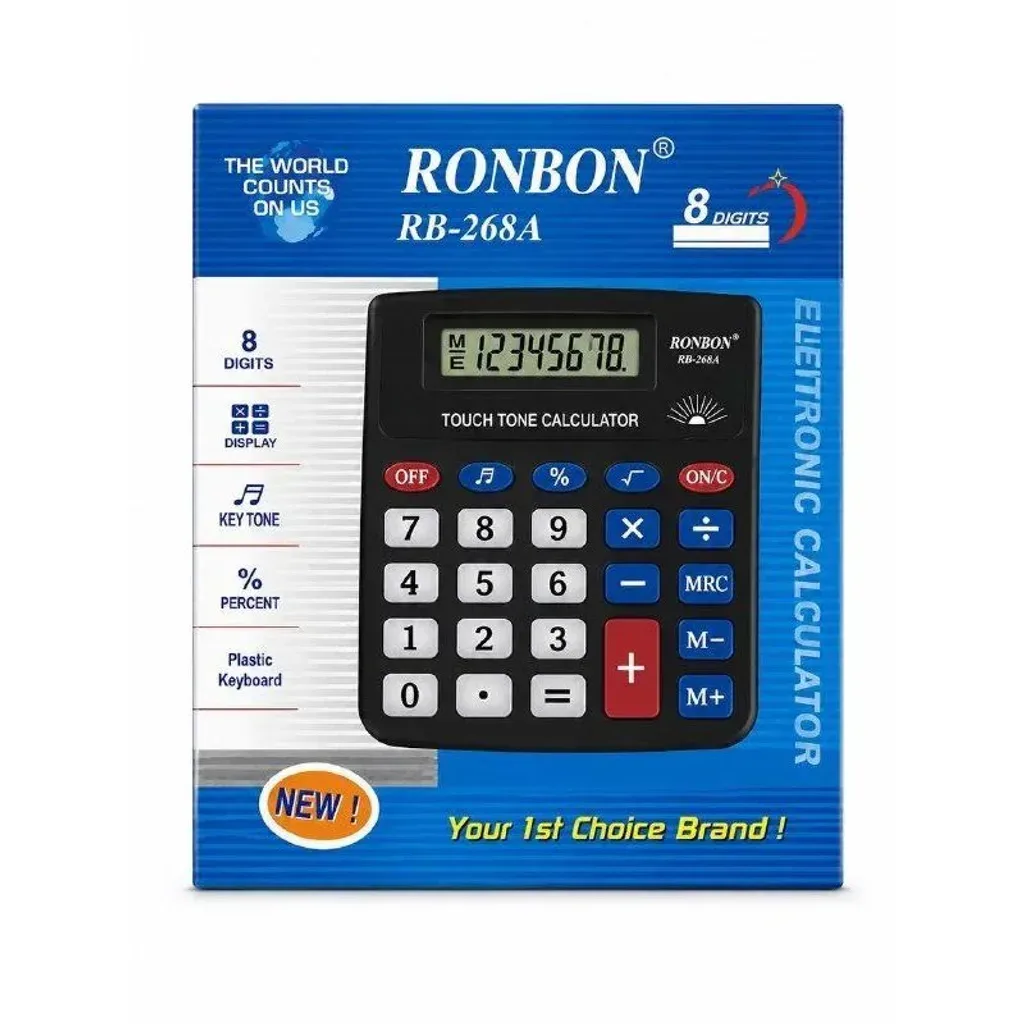 Калькулятор RONBON 8 разряд